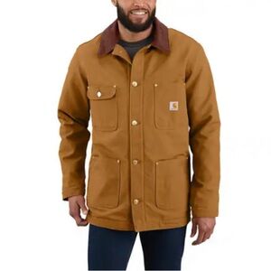 Carhartt Men’s Blanket Lined Chore Coat